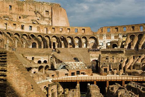 Interior Of The Colosseum, Rome, Italy Photograph by Juan Silva - Fine Art America