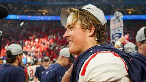 'Comin' For it All!' Ole Miss Rebels QB Jaxson Dart Shares Hype Message ...