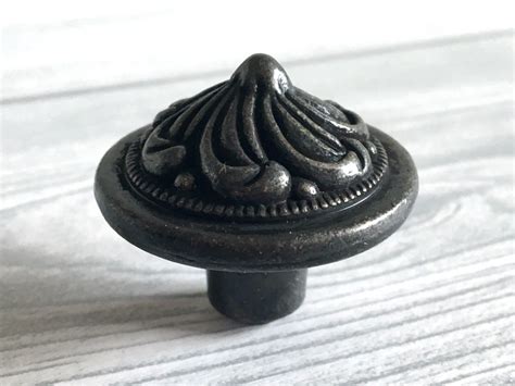 Vintage Style Knob Dark Antique Bronze Cabinet Knobs Door Knob - Etsy