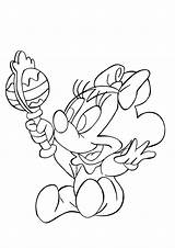 Free Printable Minnie Mouse Coloring Pages For Kids sketch template