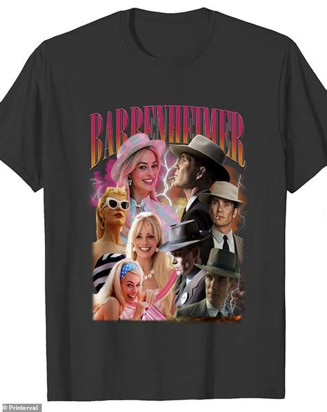 Atomic Blonde! Movie buffs are selling 'Barbenheimer' merchandise online - as Barbie and ...