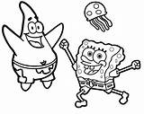 Spongebob Coloring Pages Drawings Cartoon  sketch template