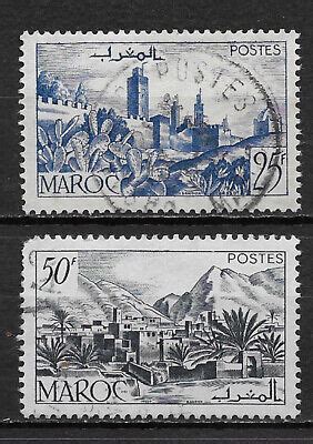 FRENCH MOROCCO , LOT OF 2 STAMPS , PERF , USED | eBay