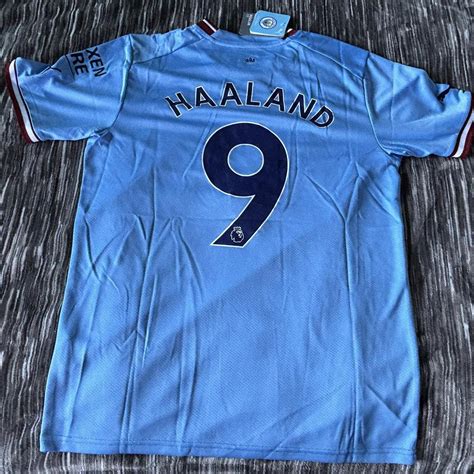 Brand New Haaland Manchester City Jersey... - Depop