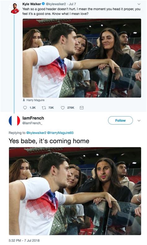 Yes babe, it's coming home | Coming home, Things to come, Football memes