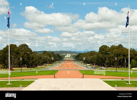 Anzac Parade, War Memorial, Canberra, ACT, Australia Stock Photo - Alamy