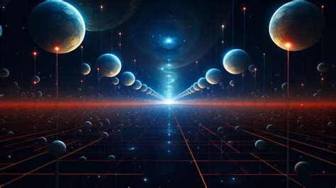 Premium AI Image | Parallel universes multiverse wallpaper