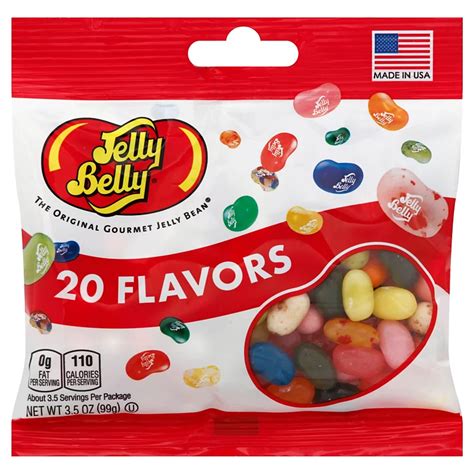 Jelly Belly 20 Flavors Jelly Beans Grab & Go Bag - Shop Snacks & Candy at H-E-B