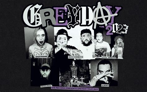 The Grey Day Tour 2023 Featuring $uicideboy$ with GHOSTEMANE, CITY MORGUE, FREDDIE DRED ...