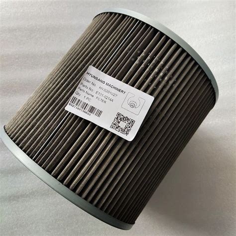 Filter E131-0214A E131-0214-A E1310214A Hyundai Excavator Spare Parts ...