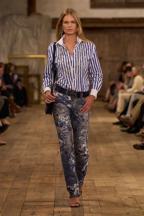 Ralph Lauren Spring 2024 Fashion Show - Dyana Goldina