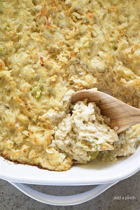 Chicken Rice Casserole Recipe - Add a Pinch