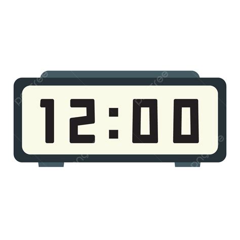 Digital Alarm Clock Clipart Vector, Digital Desk Clock With Alarm, Alarm, Clock, Digital Clock ...