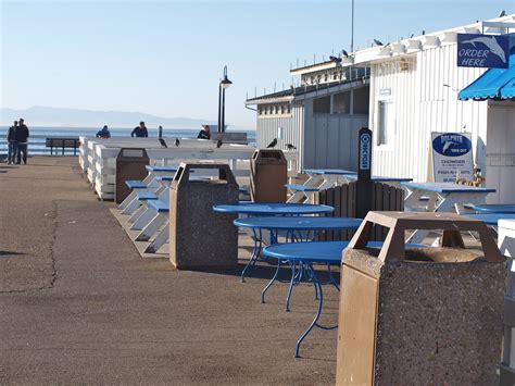 Santa Cruz Wharf - Pier Fishing in California