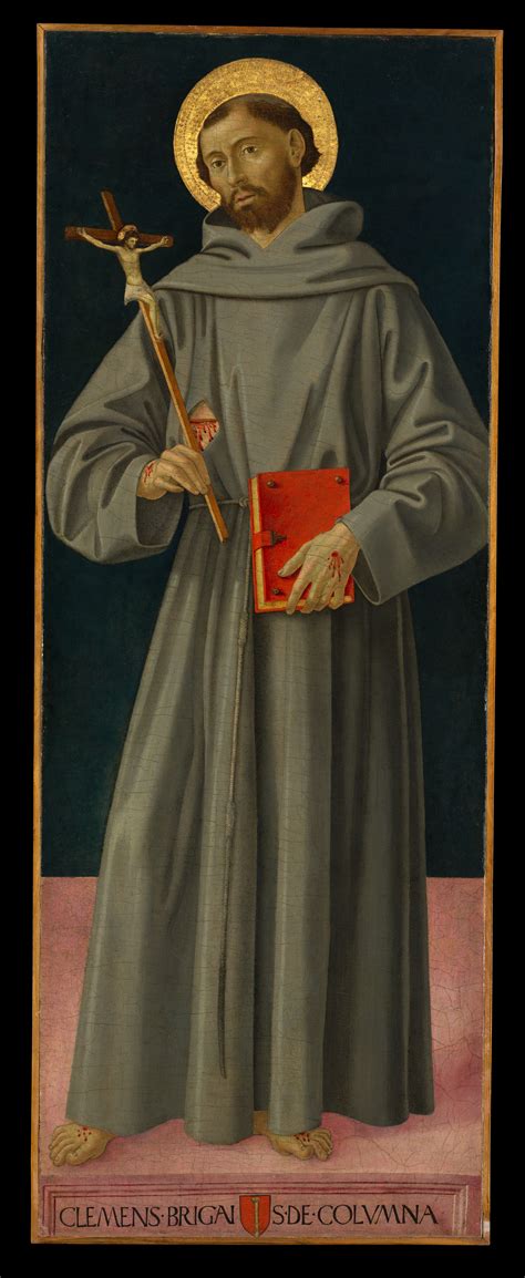 Antoniazzo Romano (Antonio di Benedetto Aquilio) | Saint Francis of Assisi | The Metropolitan ...