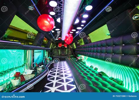 Ready for Big Party in a Limousine Stock Photo - Image of rent, inviting: 75321588