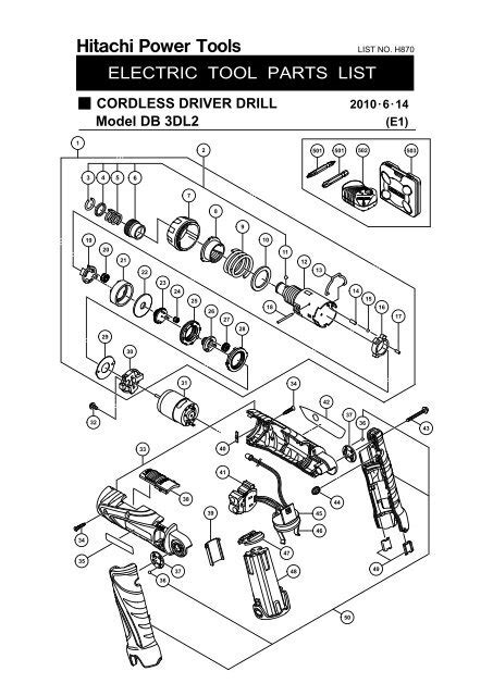 Hitachi Cordless Drill Parts Australia | Reviewmotors.co