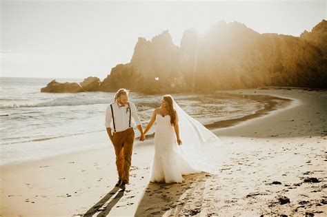 Intimate Wedding at Big Sur and Pfeiffer Beach || Sarah + Karsten