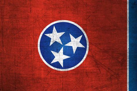 Tennessean Flag Metal (Flag of Tennessee) - Download it for free