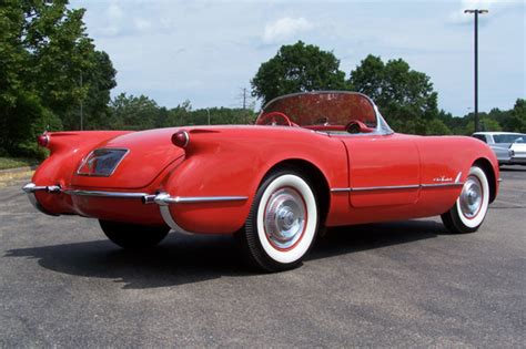 Gypsy Red 1955 Chevrolet Corvette