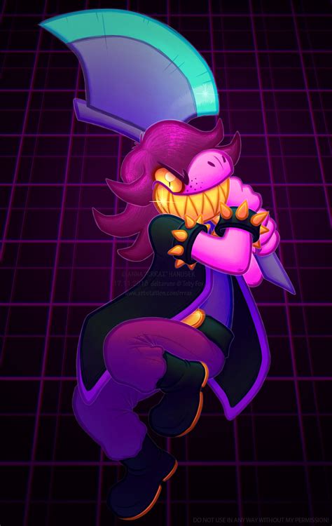 ArtStation - deltarune - Susie