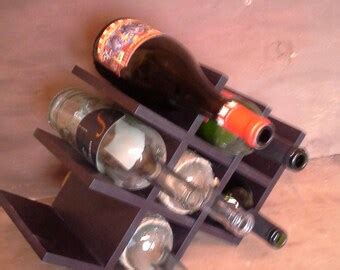 4 bottle wine rack | Etsy