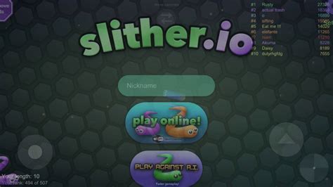 Crazy gameplay in slither. io - YouTube