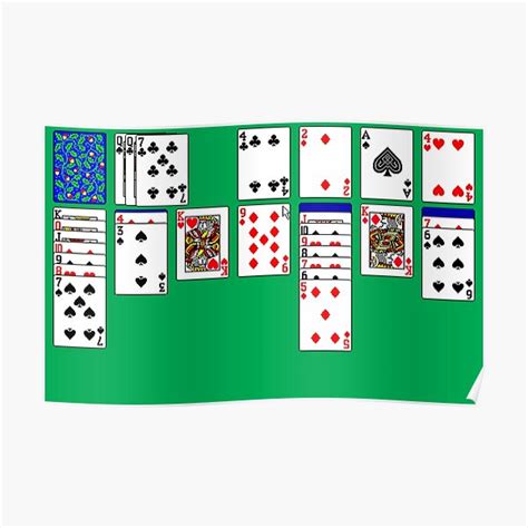 "Windows 95 Solitaire" Poster for Sale by Spider-Mayne | Redbubble