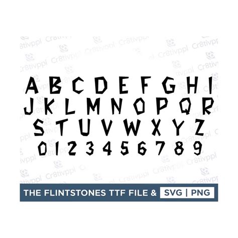 Flintstones font,Flintstones svg,Flintstones font svg,Flints - Inspire ...