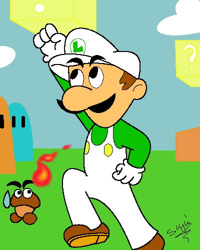 Fire Luigi by super-mario on DeviantArt