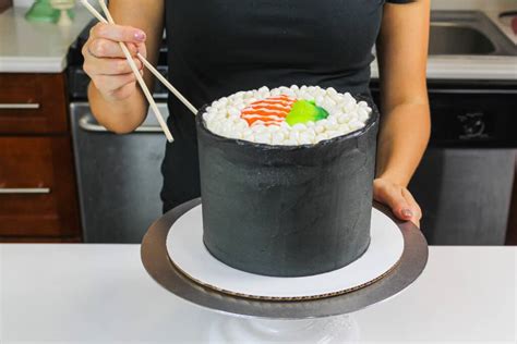 Sushi Birthday Cake - The Perfect Cake For Any Sushi Lover