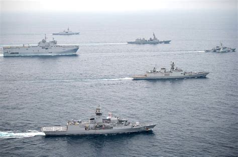 Indian Ocean: Indian Navy's indigenously guide missile frigate