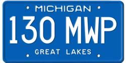 Michigan License Plates - License Plates HistoryLicense Plates History