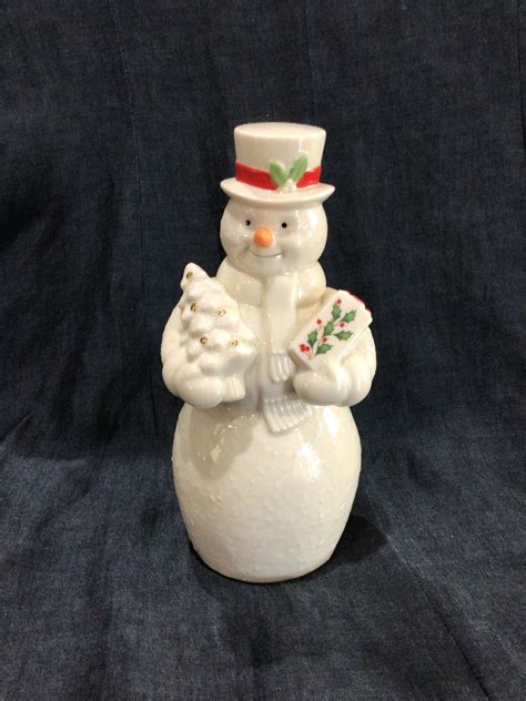 Adorable Lenox Snowman - Etsy