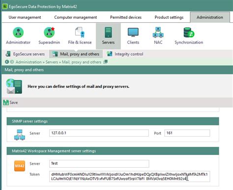 Setting up EgoSecure IntellAct Automation to trigger Matrix42 Workspace ...