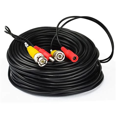 AHWVSE BNC Video Power Siamese Cable 65ft 18m 20m for Analog AHD CVI ...