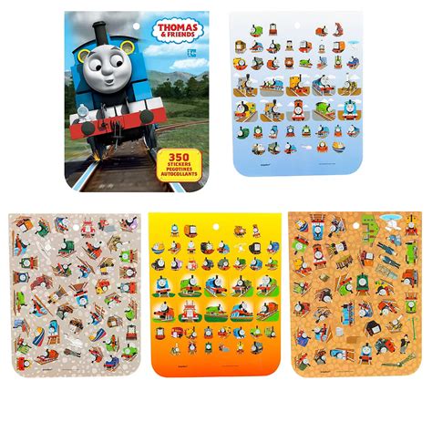 Jumbo Thomas the Train Sticker Book 8 Sheets | Party City