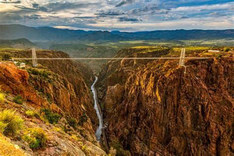 Highest Suspension Bridge in the U.S. - Attractions in Colorado