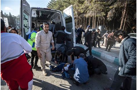 Twin blasts kill dozens near slain Iran commander’s grave