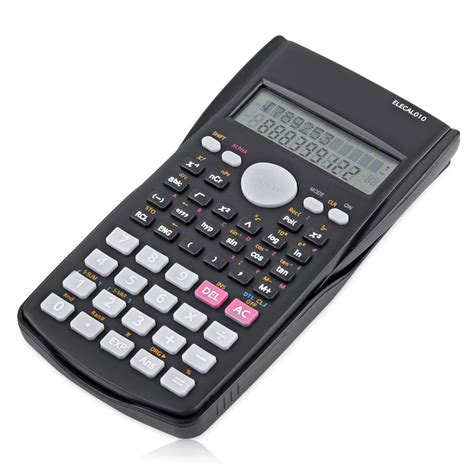 High Quality Scientific Calculator 2 Line LCD Display Student Calculator Multi Function Counter ...