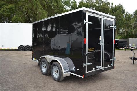 6x12 Continental Cargo | Enclosed Trailer [Black] | Near Me | Trailer Classifieds