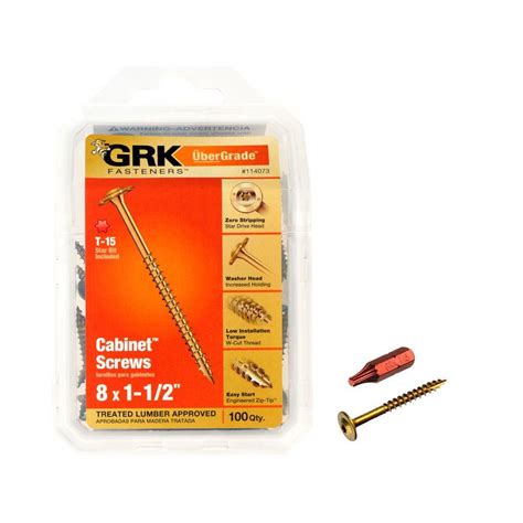 Grk Cabinet Screws