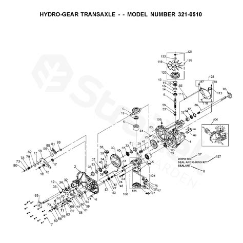 Hydro Gear Pump Parts Diagram at Orlando Mcdaniel blog