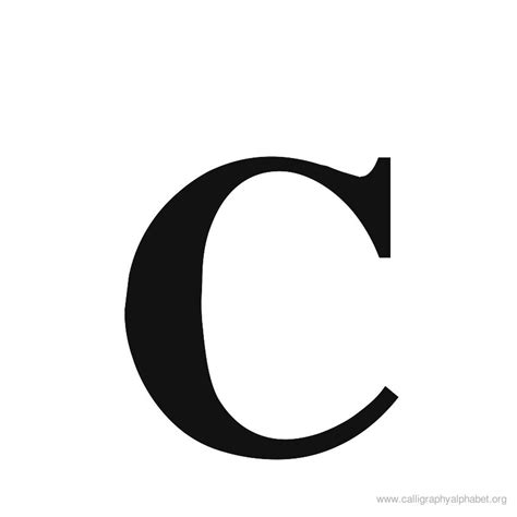 Fancy C Letter - ClipArt Best