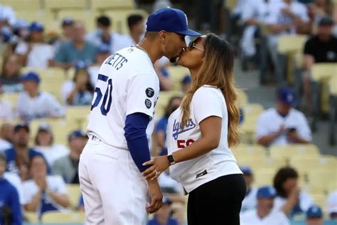 Dodgers: Mookie Betts's Wife Brianna Has the Joke of the Night at ...