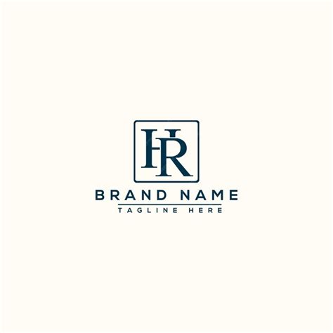 Premium Vector | HR Logo Design Template Vector Graphic Branding Element