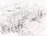 Trench Warfare Ww1 Easy Drawings Sketch Coloring Page sketch template
