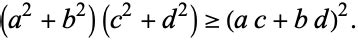 Cauchy's Inequality -- from Wolfram MathWorld