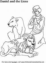 Free Daniel In The Lion Den Coloring Pages Download  sketch template