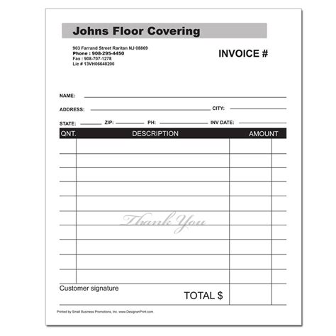 Carbonless Invoice Forms | Invoice Template Ideas